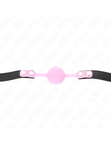 KINK - LUMINOUS SILICONE BALL 4 CM GAG 60 x 2 CM