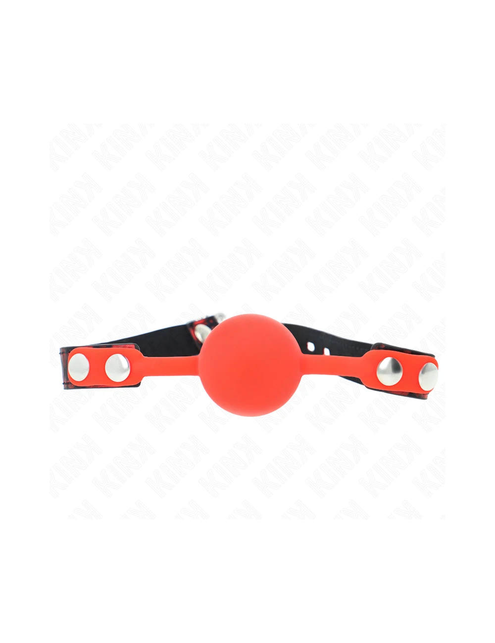 KINK - MODEL 2 SILICONE BALL 4 CM GAG WITH LOCK 60 x 2 CM