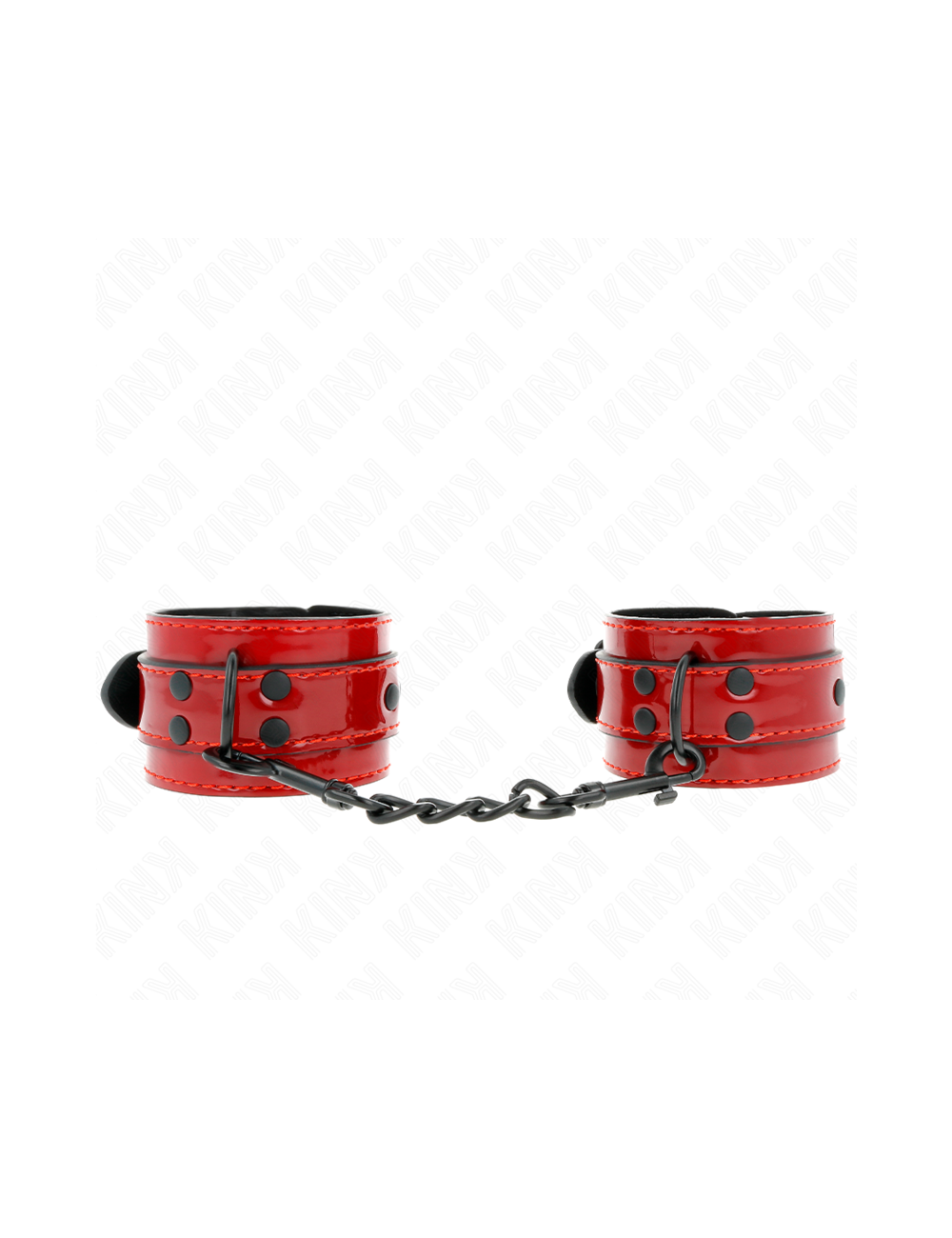 KINK - DARK RED WRIST CUFFS 23 X 5 CM
