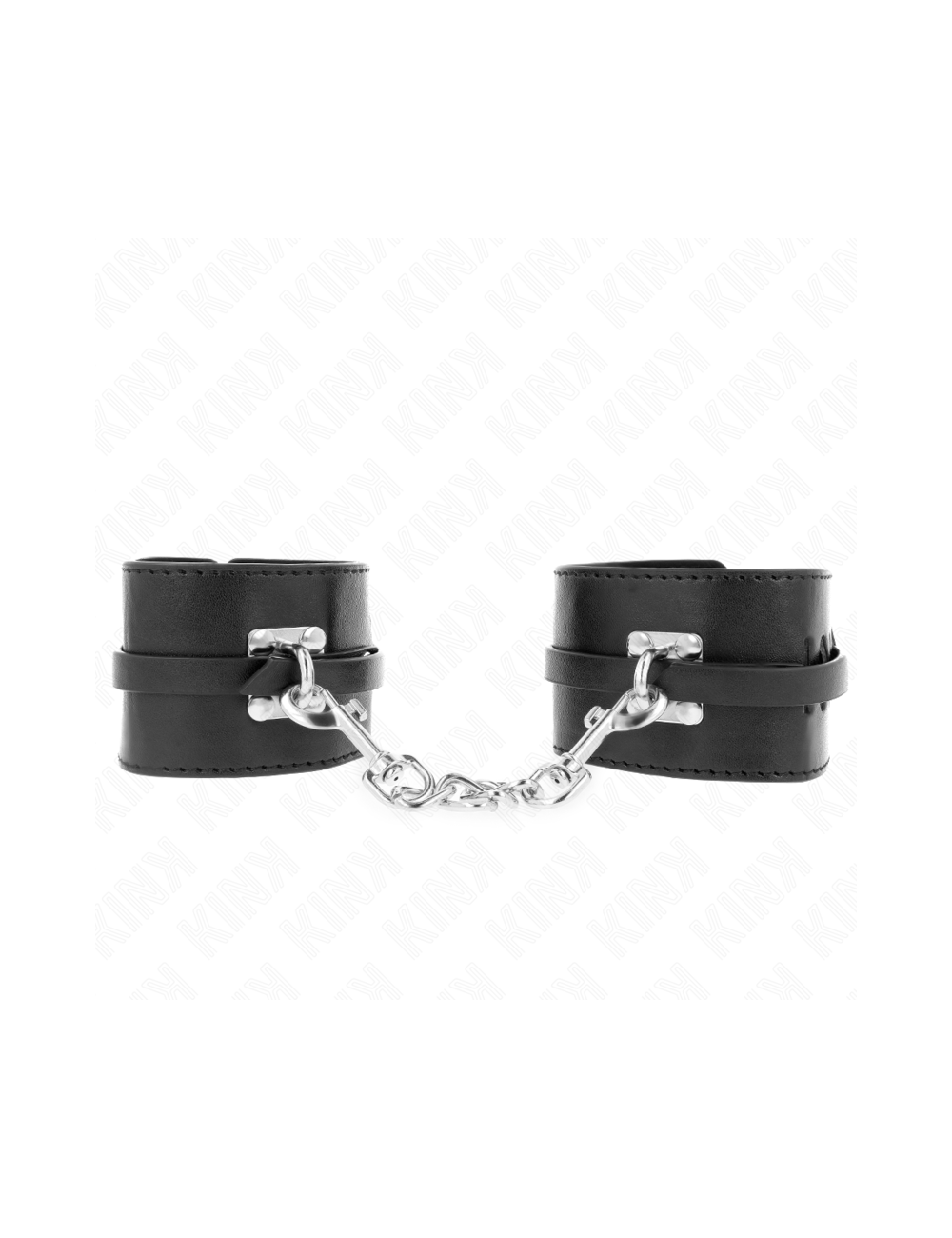 KINK - DELUXE LOCKING WRIST RESTRAINTS BLACK ADJUSTABLE 14.5-21 CM X 6 CM