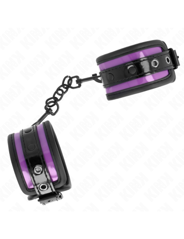 KINK - NEOPRENE WRIST RESTRAINTS LIGHT PURPLE AJUSTABLE 21-28 CM X 5 CM