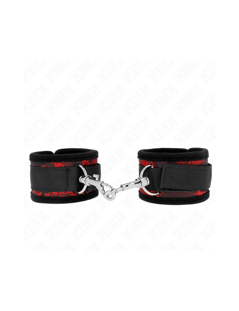 KINK - SCANDAL WRIST RESTRAINTS RED-BLACK