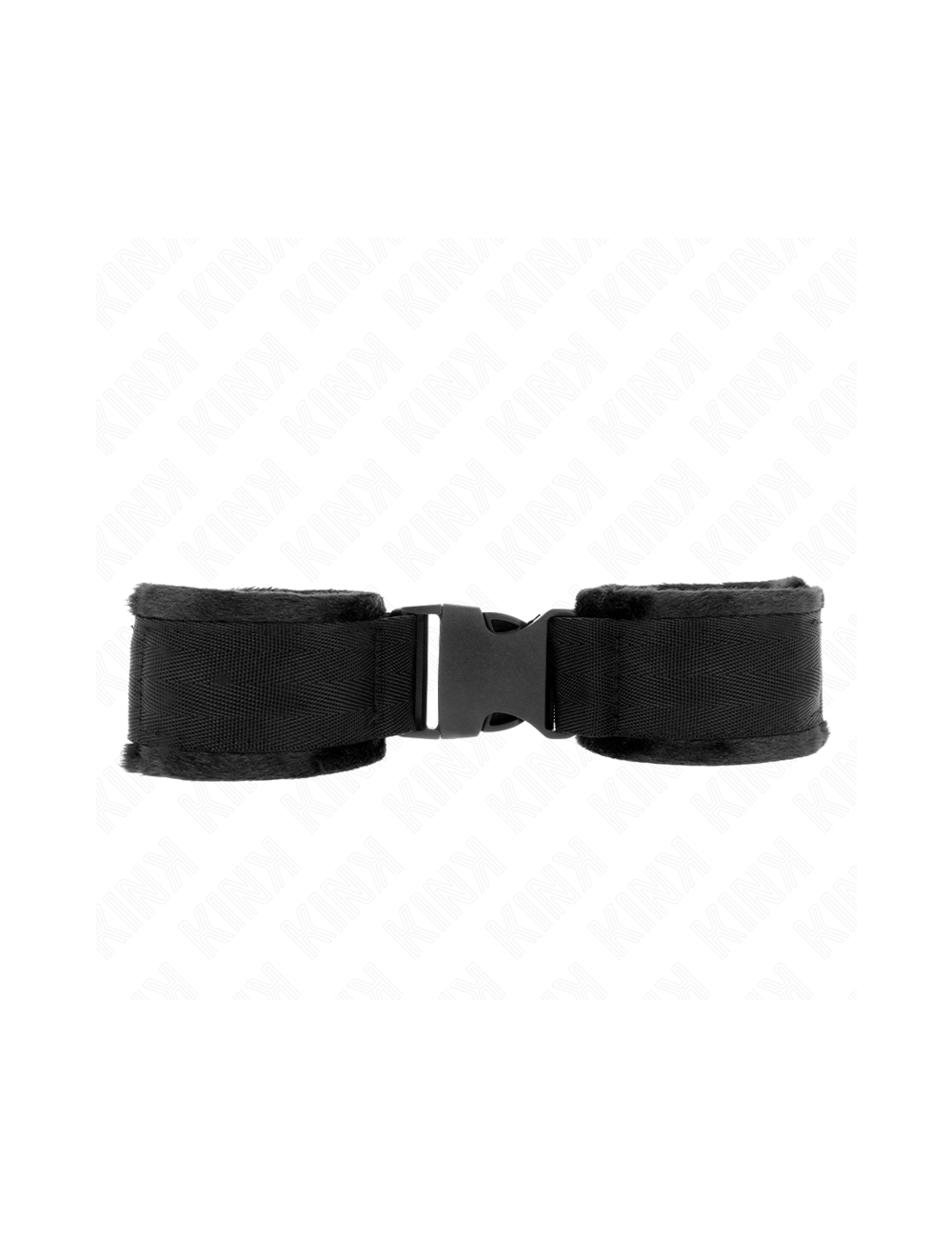 KINK - NYLON BIND HOOK&LOOP WRIST RESTRAINTS RED-BLACK MODEL 1 AJDUSTABLE 25-35 CM X 6 CM