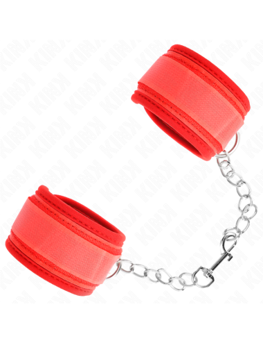 KINK - NEOPRENE WRIST RESTRAINTS RED 42 X 5 CM