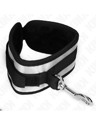 KINK - NEOPRENE WRIST CUFFS GREY 23 X 5 CM