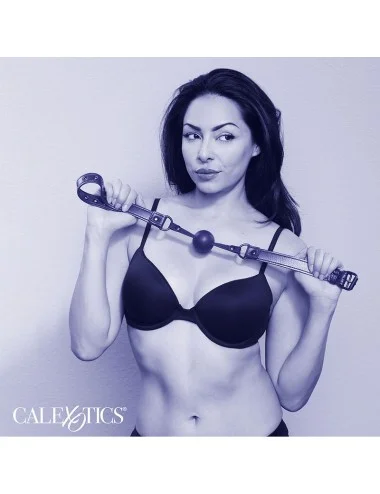 CALEXOTICS - NOCTURNAL BALL GAG SILICONE BLACK