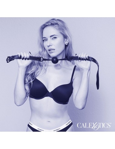 CALEXOTICS - NOCTURNAL BALL GAG SILICONE BLACK