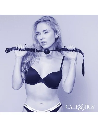 CALEXOTICS - NOCTURNAL BALL GAG SILICONE BLACK