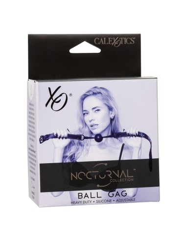CALEXOTICS - NOCTURNAL BALL GAG SILICONE BLACK