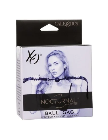 CALEXOTICS - NOCTURNAL BALL GAG SILICONE BLACK