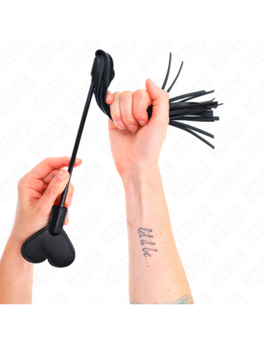 KINK - RANGE WHIP WITH HEART PANDEL 35 CM