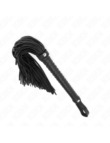 KINK - WHIP WITH BLACK TEXTURED HANDLE 48.5 CM