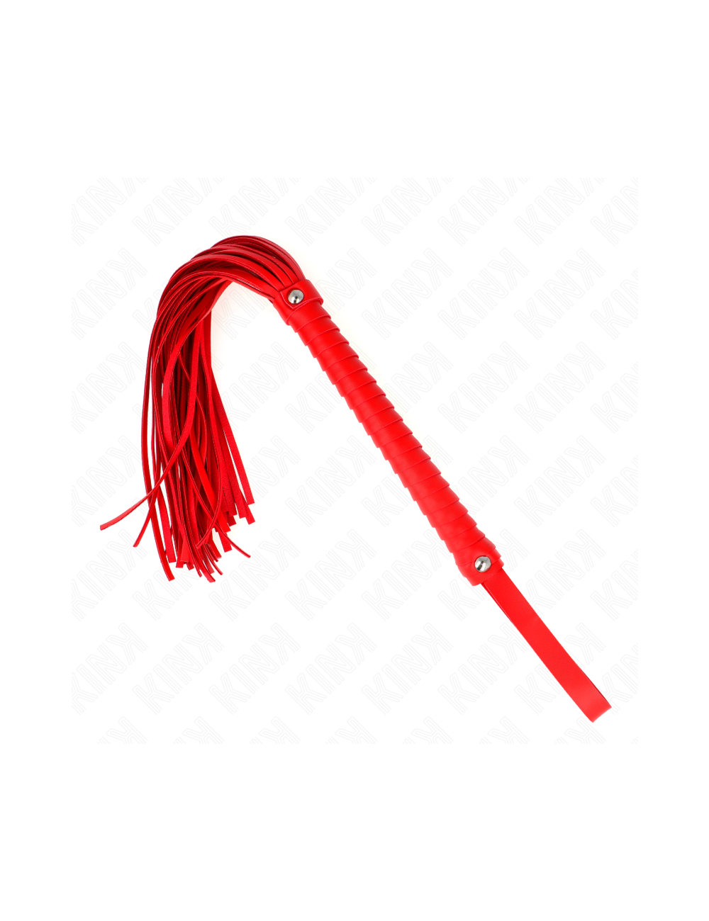 KINK - WHIP WITH RED TEXTURED HANDLE 48.5 CM