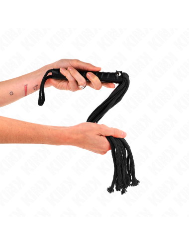 KINK - BLACK ROPE WHIP 56 CM
