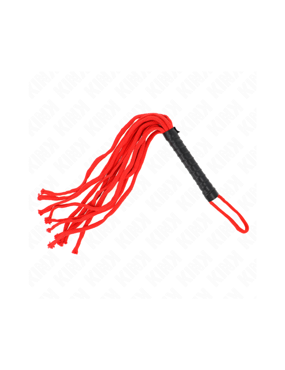 KINK - ROJO ROPE WHIP 56 CM KINK - ROJO ROPE WHIP 56 CM