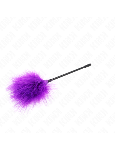 KINK - PURPLE TICKLE FEATHERS USED FOR THE BONDAGE KIT 27 CM