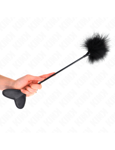 KINK - TICKLE FEATHERS WITH HEART PADDLE 31 CM