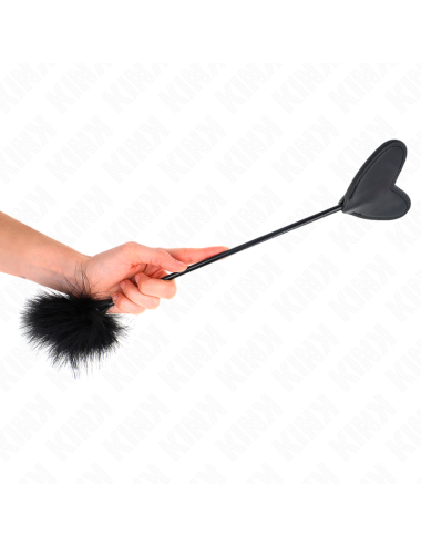 KINK - TICKLE FEATHERS WITH HEART PADDLE 31 CM