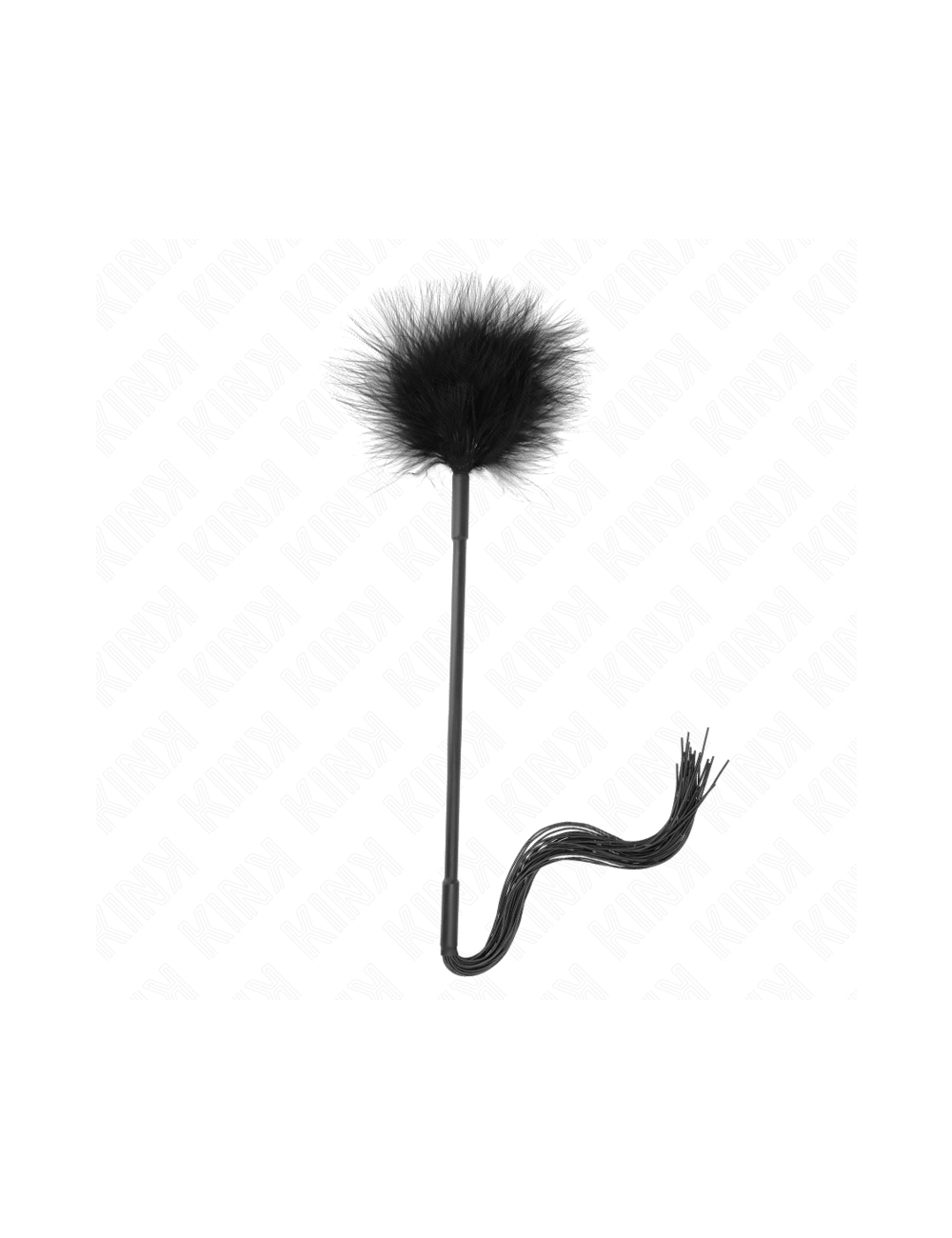 KINK - SILICONE WHIP WITH FEATHERS FOR TICKLE 47 CM