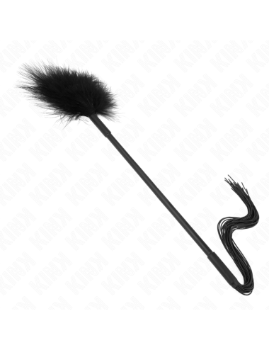 KINK - SILICONE WHIP WITH FEATHERS FOR TICKLE 47 CM