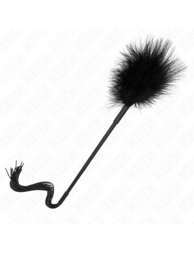 KINK - SILICONE WHIP WITH FEATHERS FOR TICKLE 47 CM
