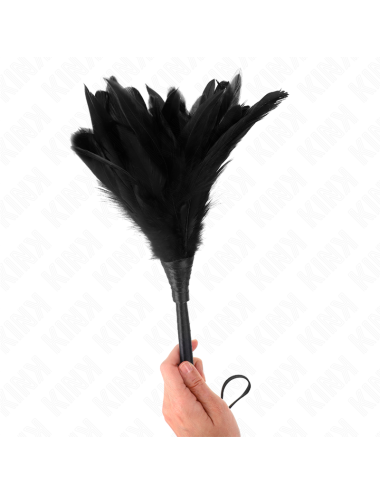 KINK - ROSE SHAPE SILICONE TASSEL WHIP 45 CM