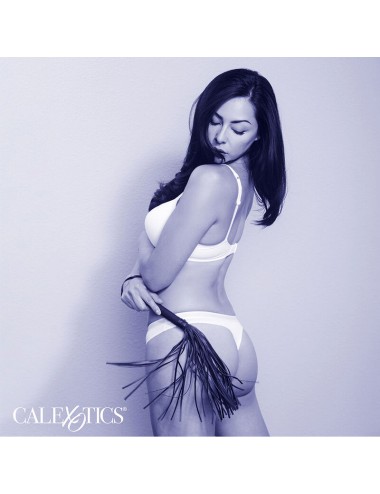 CALEXOTICS - NOCTURNAL FLOGGER LEATHER BLACK