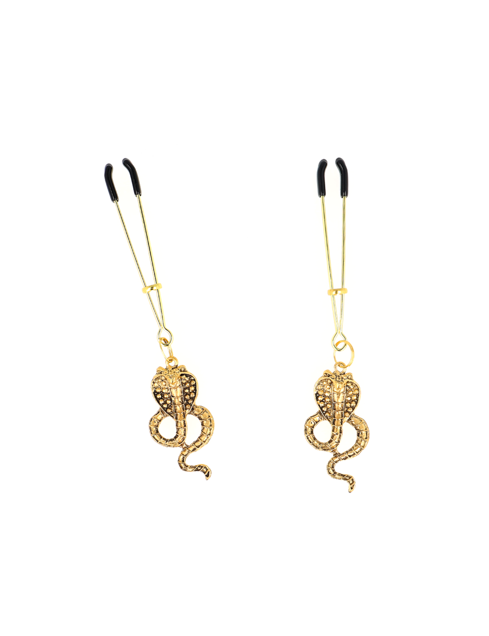 KINK - COBRA PENDANT NIPPLE CLAMPS 6 CM