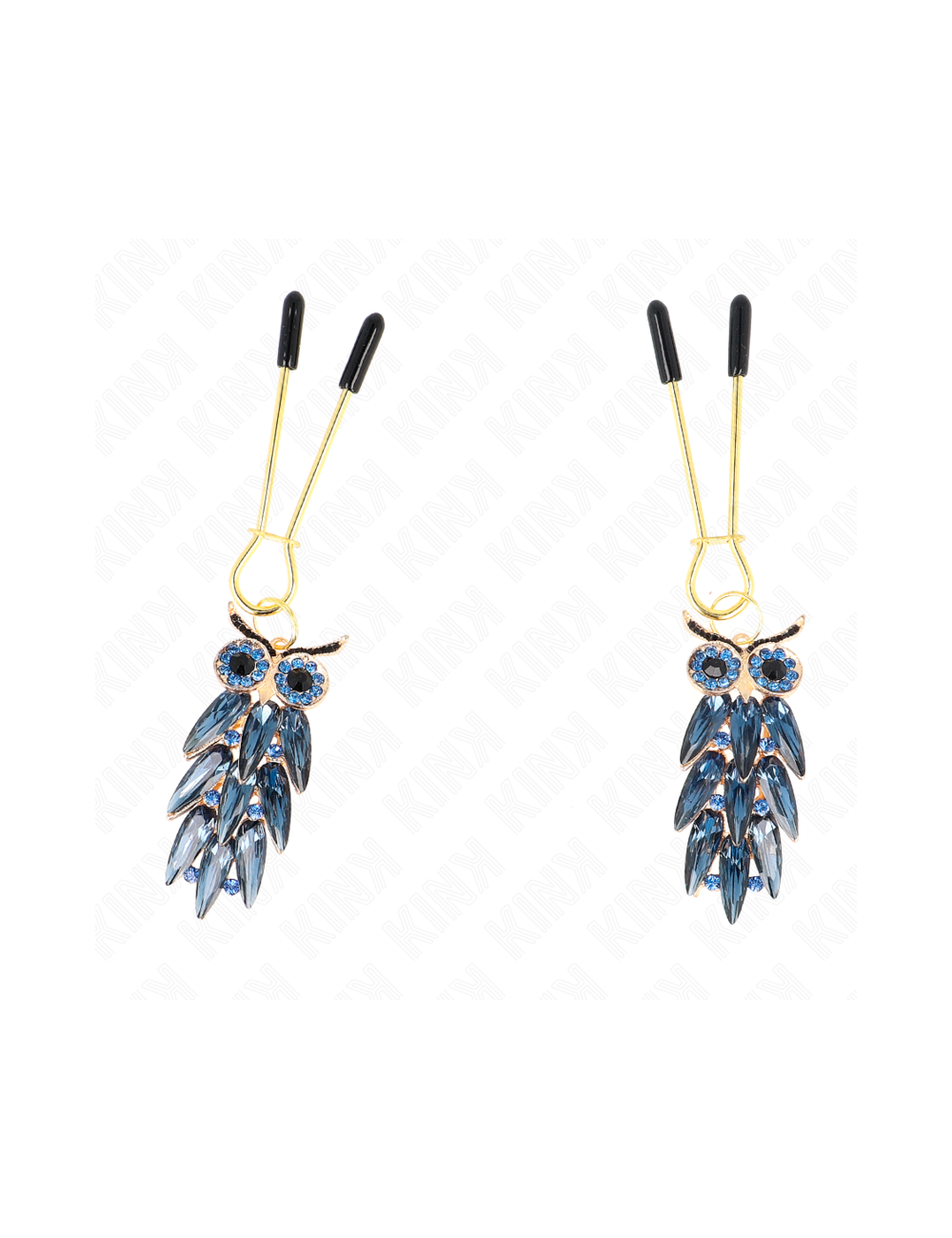 KINK - OWL PENDANT NIPPLE CLAMPS 6 CM