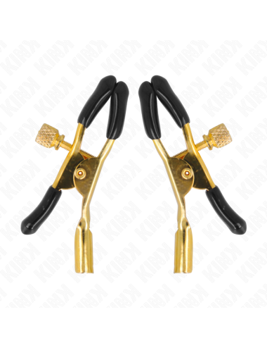 KINK - GOLD NIPPLE CLAMPS 6 CM