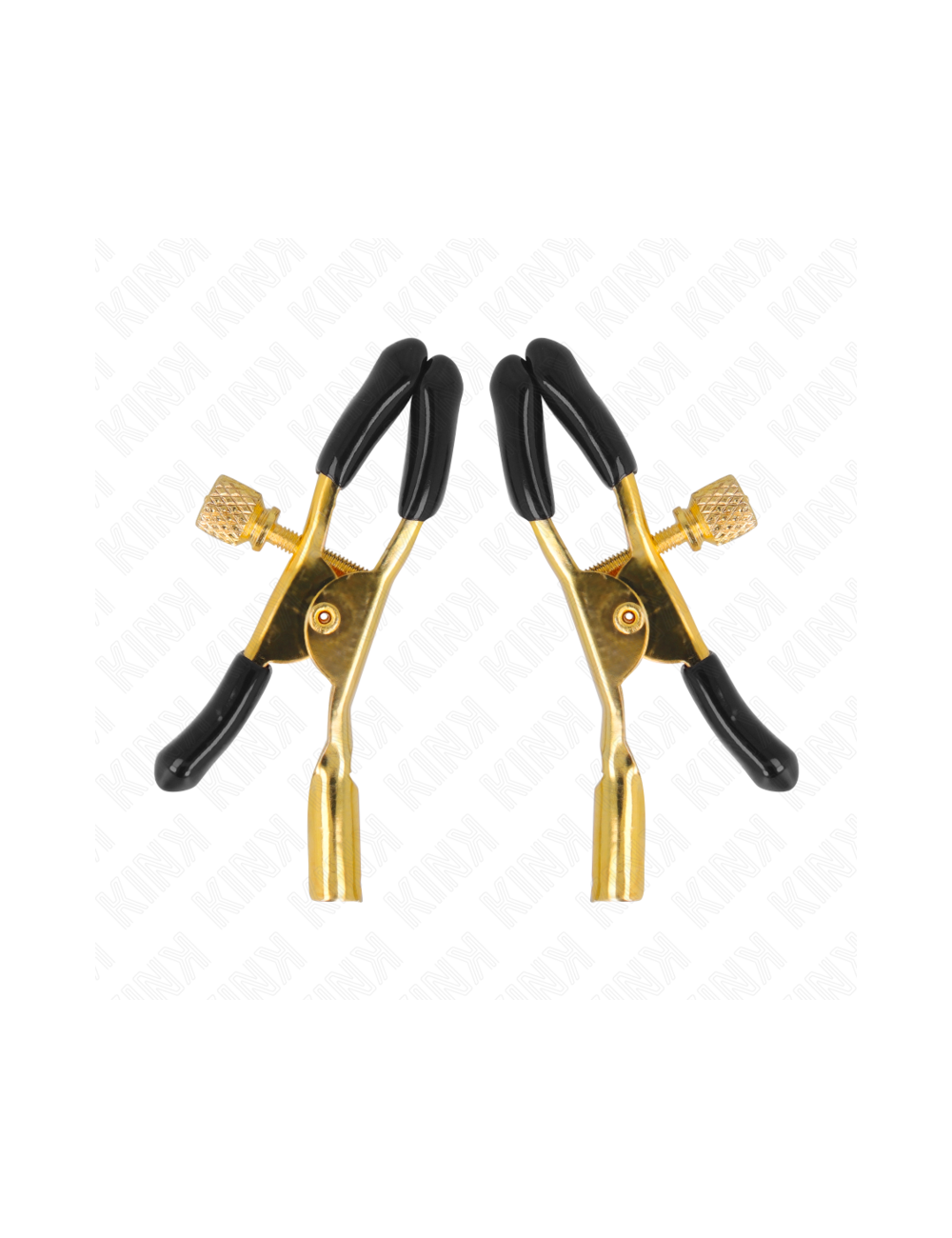 KINK - GOLD NIPPLE CLAMPS 6 CM