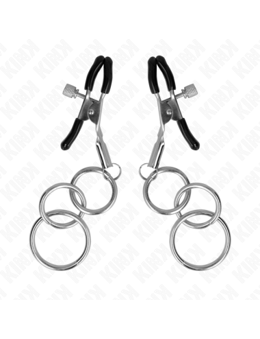 KINK - 3 O-RING NIPPLE CLAMP 6 CM