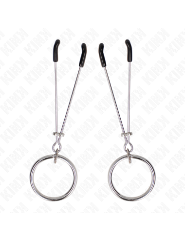KINK - THIN NIPPLE CLAMPS WITH O-RING 7 CM