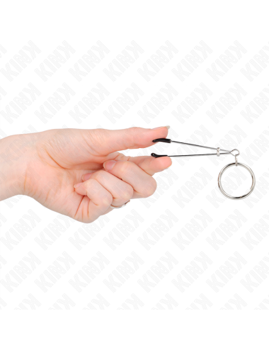 KINK - THIN NIPPLE CLAMPS WITH O-RING 7 CM