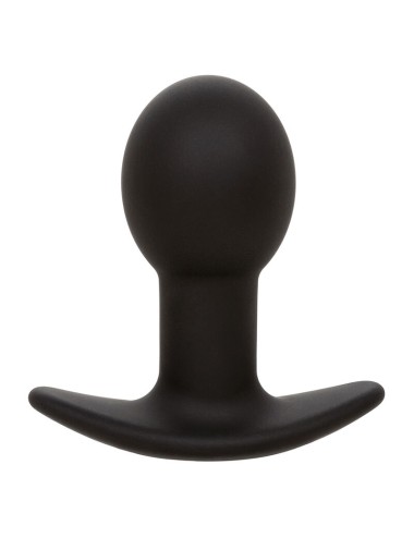 CALEXOTICS - ROCK BOTTOM ANAL PLUG 10 VIBRATIONS SILICONE BLACK
