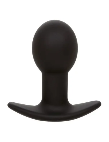 CALEXOTICS - ROCK BOTTOM ANAL PLUG 10 VIBRATIONS SILICONE BLACK