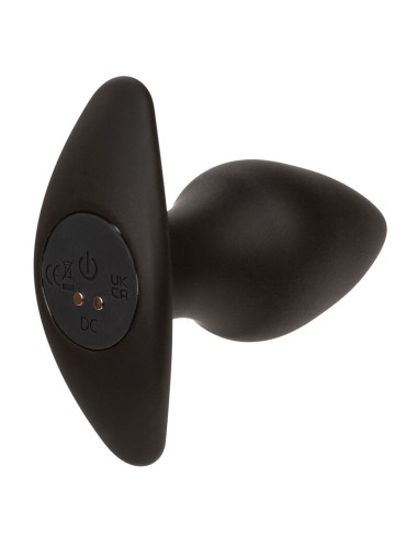 CALEXOTICS - ROCK BOTTOM PERFECT ANAL PLUG 10 VIBRATIONS SILICONE BLACK
