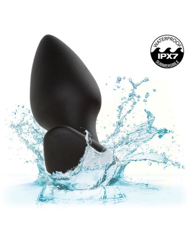 CALEXOTICS - ROCK BOTTOM PERFECT ANAL PLUG 10 VIBRATIONS SILICONE BLACK