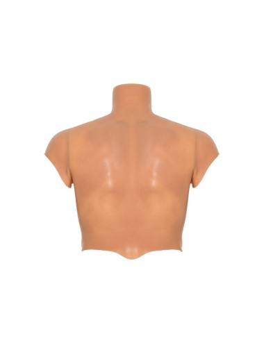 HIDDEN DESIRE - ALTER EGO SILICONE MALE TORSO SHIRT WITH ABS FLESH