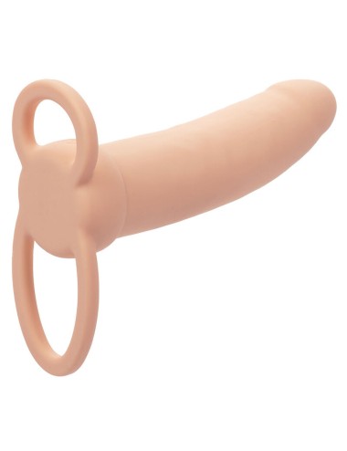CALEXOTICS - MAXX THICK DUAL PENETRATOR 10 VIBRATIONS FLESH