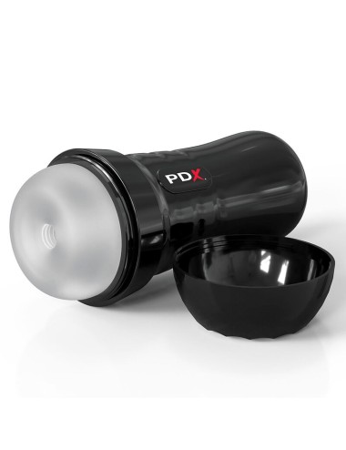 PDX EXTREME - SLIDE & GLIDE SELF-LUBRICATING MASTURBATOR CLEAR