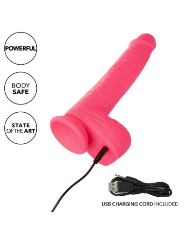 CALEXOTICS - STUDS REALISTIC VIBRATOR 10 VIBRATIONS PINK