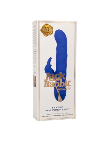 CALEXOTICS - JACK RABBIT VIBRATOR WAVE MOTION BLUE