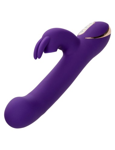 CALEXOTICS - JACK RABBIT VIBRATOR & STIMULATOR 7 VIBRATIONS AND SUCTIONS MODE BLUE