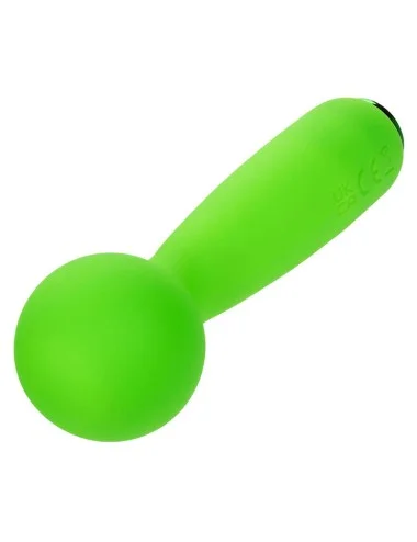 CALEXOTICS - NEON VIBES THE BUBBLY VIBE MINI MASSAGER 10 VIBRATIONS GREEN