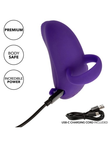 CALEXOTICS - ENVY HANDHELD ROLLING BALL MASSAGER 7 VIBRATIONS PURPLE