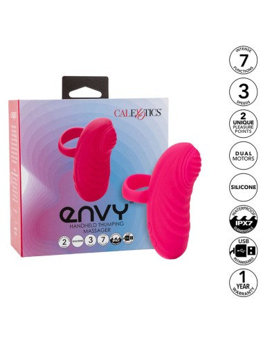 CALEXOTICS - ENVY HANDHELD ROLLING BALL MASSAGER 7 VIBRATIONS PINK