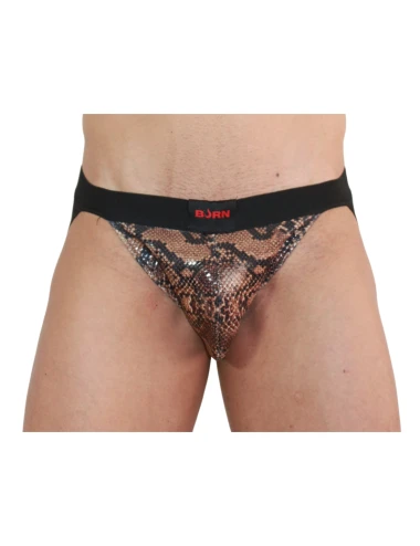BURN - 002 JOCK SNAKE BLACK M