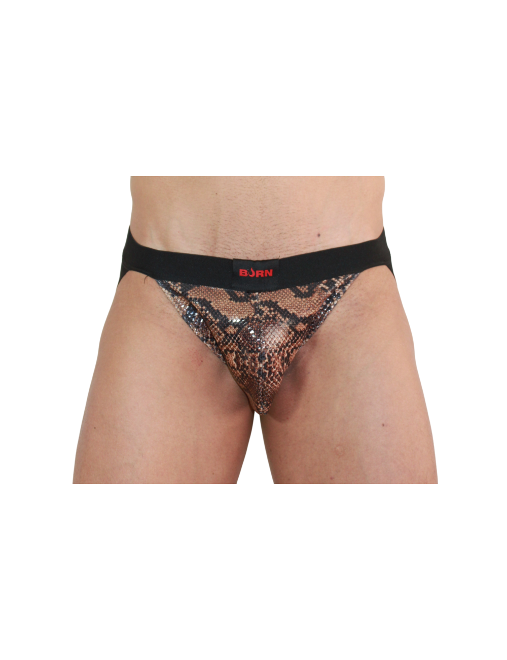BURN - 002 JOCK SNAKE BLACK L BURN - 002 JOCK SNAKE BLACK L