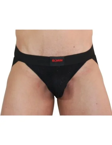 BURN - 003 JOCK SHINY BLACK L